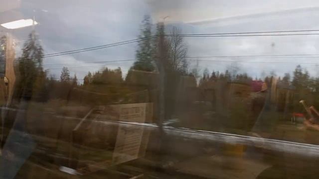 Поездка на ласточке ЭС2Г 238 