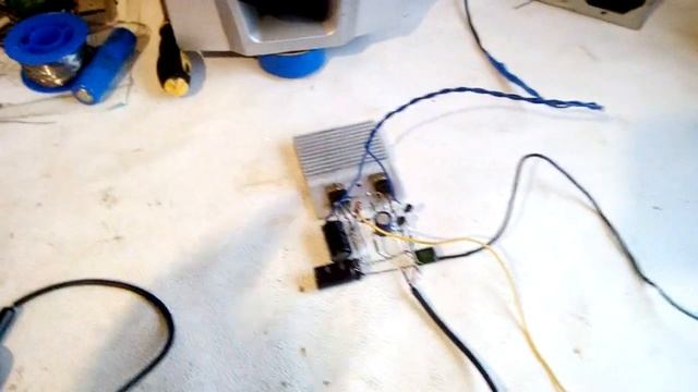 Классный усилитель звука на кт805.кт837