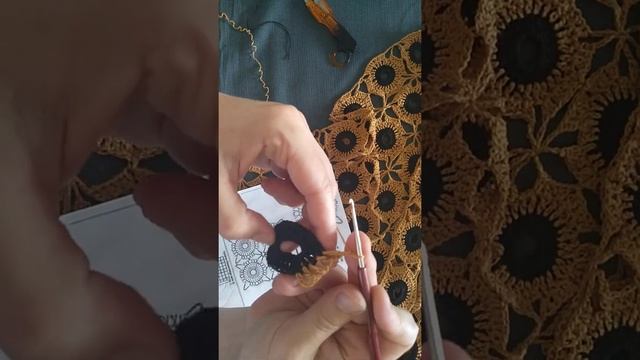 МК мотива часть 1, вязание туники.