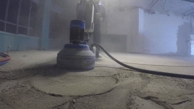 Шлифовка бетона Klindex levighetor Max