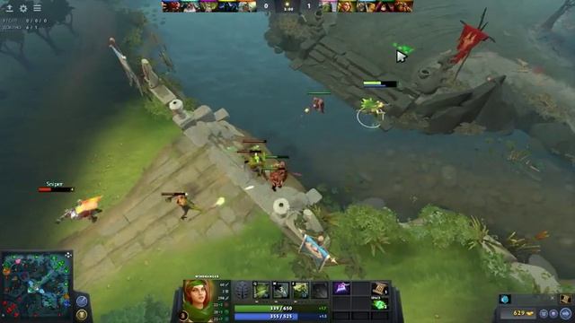 Горю в Dota 2