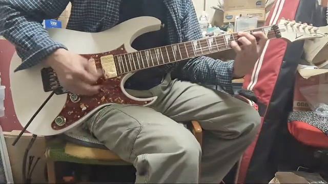 #Ibanez  #RG350DXZ Gold Full Covered  3H MOD Red PG  10.2023.4