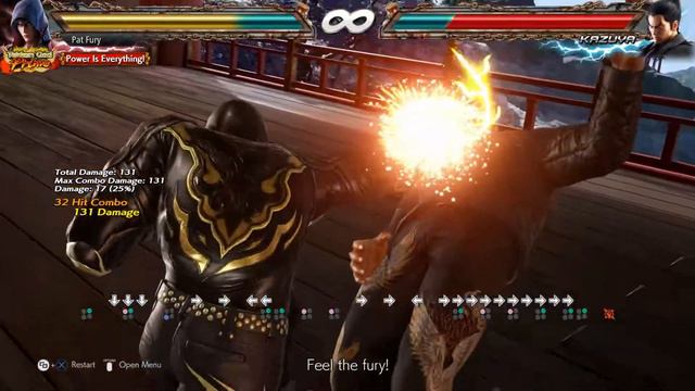 TEKKEN 7 | Jin Wall Break Combo Exhibition On Howard Estate (Season 3)