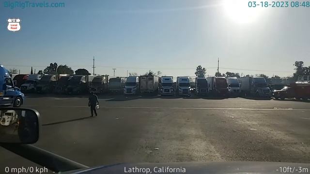 BigRigTravels LIVE | Lathrop To Stockton, CA (3/18/23 8:33 AM)