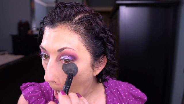 Get Ready With Me! Purple Eye Shadows (Project Pan Items) And Rephyr Brushes!