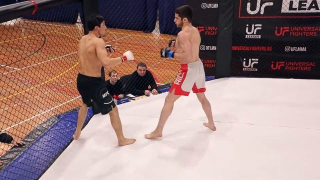 ⚡️Акаев Магомед показывают зрелищный бой в рамках GRAND PRIX UF!