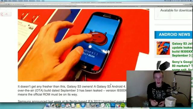 Samsung Galaxy S3  Android 4.1 Jelly Bean Official OTA LEAKED!