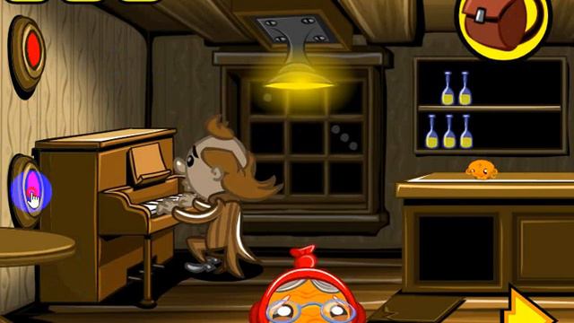 Прохождение игры про обезьянку. Часть 264