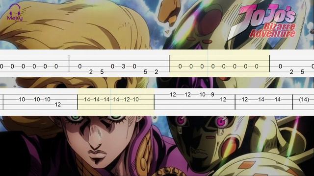 JoJo's Bizarre Adventure OP9 - Traitor's Requiem [Bass Tabs Tutorial]
