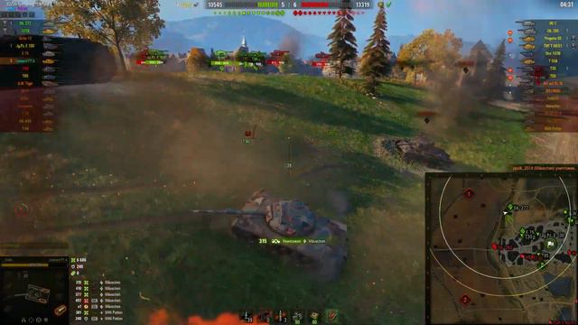 ТАК ЕЩЕ РУКИ НЕ ТРЯСЛИСЬ НИКОГДА! ЖЕСТКИЙ БОЙ WORLD OF TANKS!