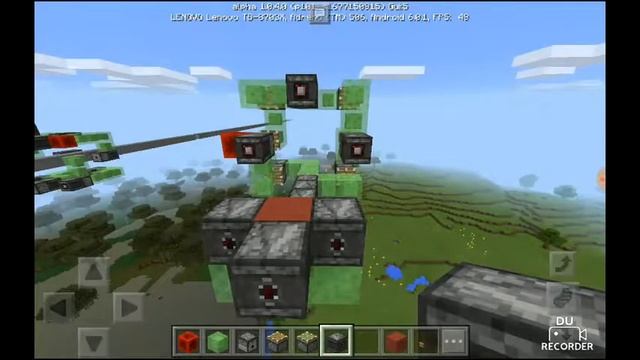 Самостроящийся мост. Minecraft PE V1.0.4