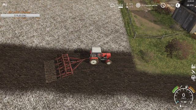 FS19 Карта Пионер. Начало большого пути. Мод Сезон. НЕ МП