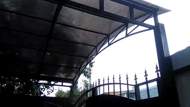 навес под ключ