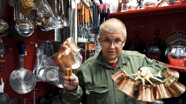 Медные турки для кофе