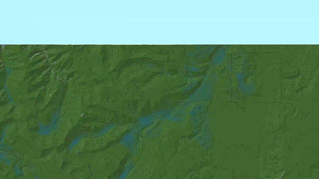 Minecraft Timelapse - Mount Hood (World Painter)