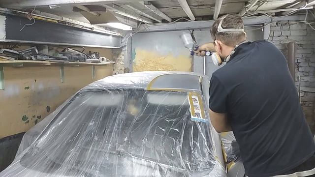 Как научиться красить переходом. Красим крышу автомобиля за пять минут