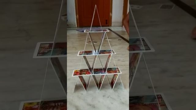 Cards Building (summer Holidays Game)