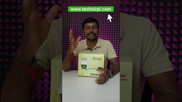 TRUEVIEW 3MP WIFI MINI PAN-TILT CAMERA | TECH SIRPI