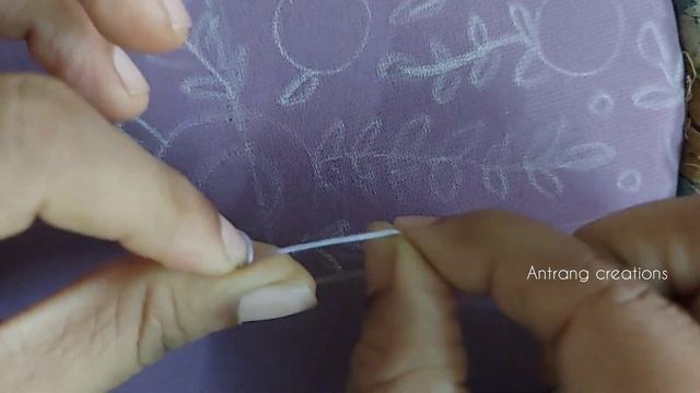 349 : Intricate Handwork In Beautiful Lavender Suit || Antrang Creations