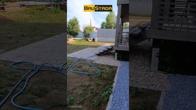 Дорожки - Садовые дорожки из камня на мягком основании