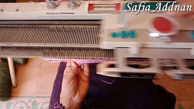 point coeur - طريقة عمل غرزة القلوب على الماكنة