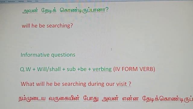 Spoken English Basics By MEET - Future Continuous Tense Negative And Questions