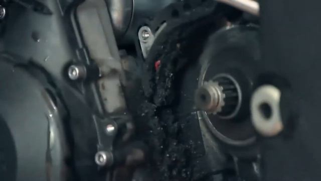 Замена звезд и цепи на мотоцикле