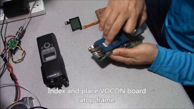 Motorola XTS5000 Portable Ham Radio Reassembly