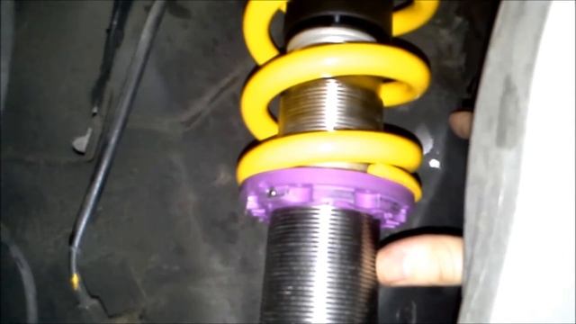 INFINITI G35 / NISSAN 350z - Coilover Install KW V3