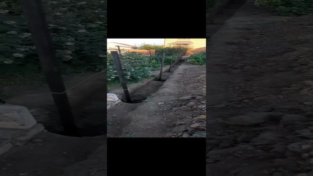 Как мы делали красивый забор из евроштакетника.