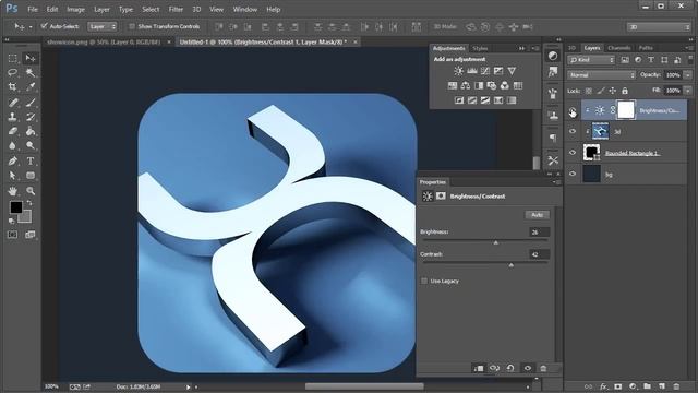 Create A 3D App Icon Design - Tutorial 2 Of 2