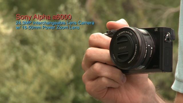 Click Tag - Sony Alpha A6000 24.3MP Interchangeable Lens Camera With 16-50mm Power Zoom Lens