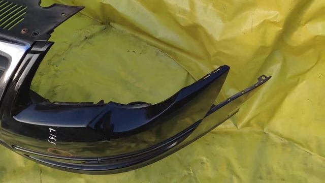 Фольксваген Пассат Б6 бампер передний черный