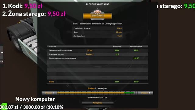 | ZAPIS LIVE  | Euro Truck Simulator 2 ?| Mapa Heilbronn Na Trybie Konwój |