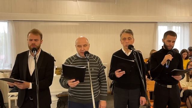 О ИИСУС СПАСИТЕЛЬ / мужской квартет