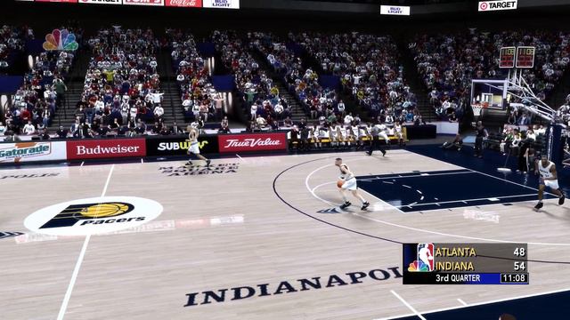 1995 : Hawks Vs. Pacers - NBA 2K14 ( 5k 60fps | PC Gameplay )