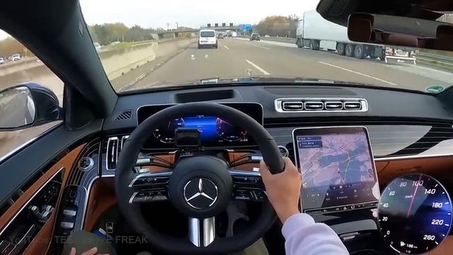 2021 Mercedes Benz S 500 4 MATIC 435 PS AUTOBAHN DRIVE POV