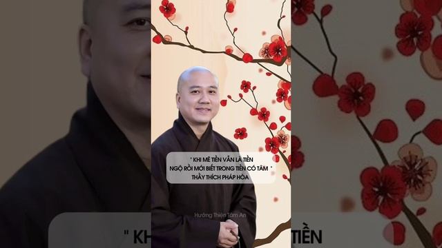 Khi Mê Tiền Vẫn Là TiềnNgộ Rồi Mới Biết Trong Tiềncó Tâm   #phatphapnhiemmau#phatphap#thichphaphoa