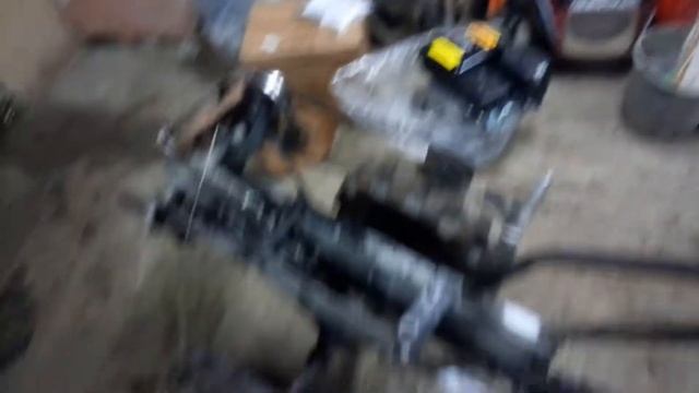 1) замена двигателя ЗИД  УМЗ  на мотоблоке Урал.