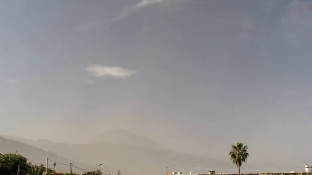 Timelapse - Prueba Canon SX100 Como WebCam Exterior