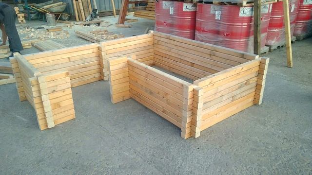 Собачья будка из сруба