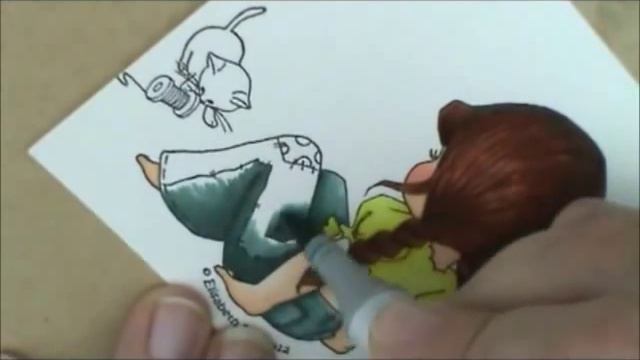 Li'l Bells Copic Coloring Card Kit