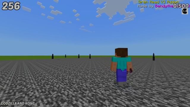 HEROBRINE Vs 500 RANDOM MOBS!