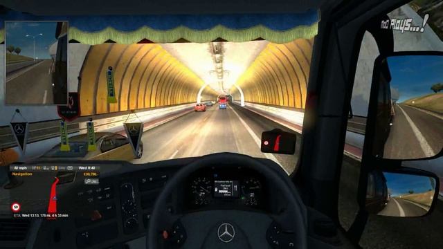 ETS2 Million Mile Challenge Episode 222 - The Steam Issue [MoD Plays...!]