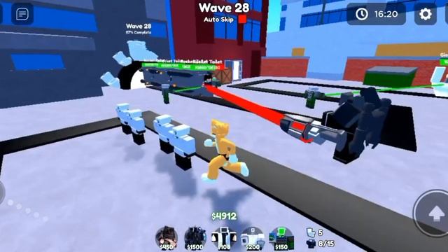 ПРОХОЖУ НАЙТМЕР РЕЖИМ ТОЛЬКО ЗА КАМЕРА МЕНОВ!!!!! жёсткий челендж! #roblox #рек #toilettowerdefense