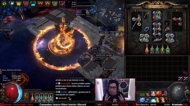 [3.22] AFK Tank Ubers 12k+ HP Regen | Blazing Salvo Inquisitor Build
