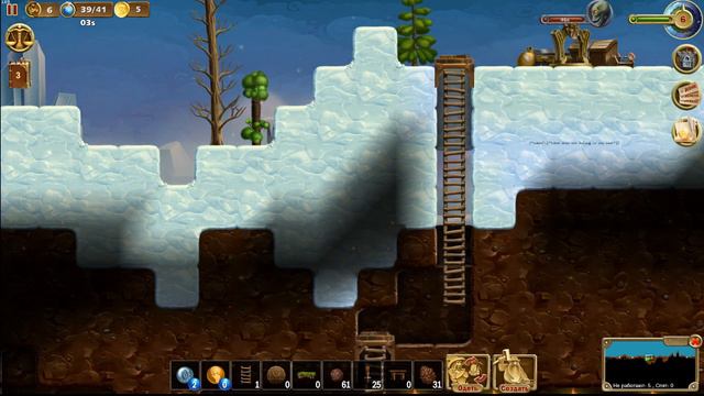 Craft The World.Зимний биом. Поселение гномов.