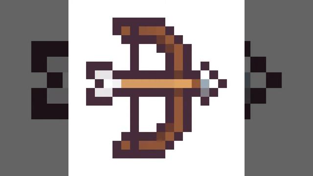 Как нарисовать лук по клеточкам