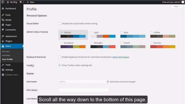 How To Change Your Password In WordPress