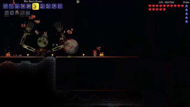 Terraria Terra Blade Run Part 11 Skeletron + Eye Of Memes